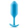 Голубая пробка для ношения B-vibe Snug Plug 3 - 12,7 см. - b-Vibe в Южно-Сахалинске Голубая пробка для ношения B-vibe Snug Plug 3 - 12,7 см. - b-Vibe